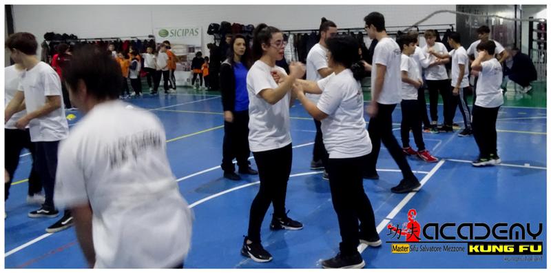 Stage Kung Fu Caserta 1 Dicembre 2019 Wing Chun e Difesa Personale con SIfu Mezzone Wing Tjun Italia, Caserta, Frosonone, San Severo, Latina Accademia di Wing Tjun ( (2)